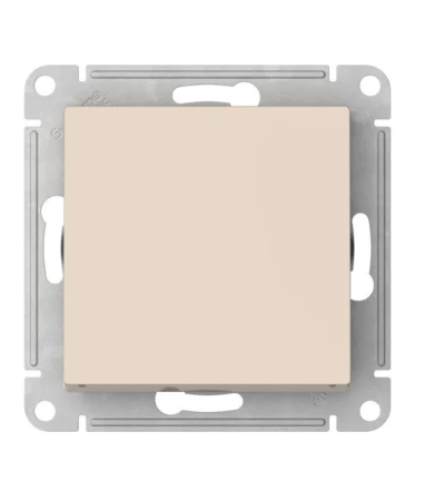 Выключатель AtlasDesign 1 кл, 10АХ, механизм, БЕЖЕВЫЙ, SE