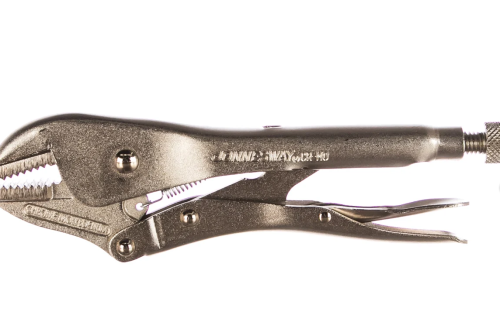 Зажим Jonnesway ручной с фиксацией, плоский захват, 250 мм, 0-60 мм