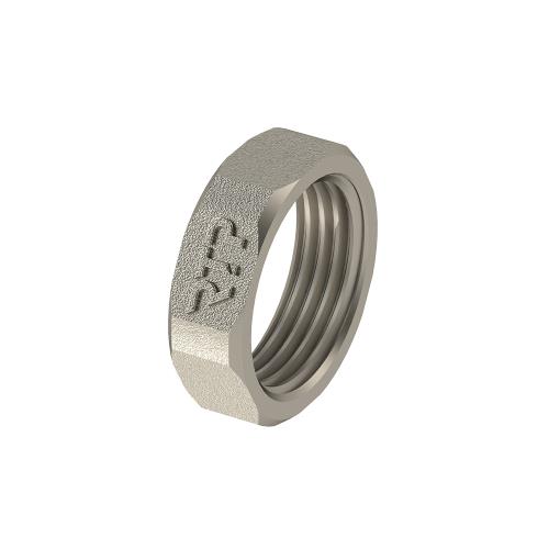 Контргайка RTP 1/2", латунь/никель