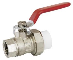 Кран шаровой латунный разъемный I-TECH PPR 20x1/2" ВР