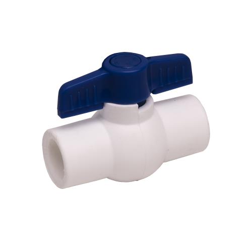 Кран шаровой I-TECH  Standart PPR 20, шар пластик, бабочка, для хол воды