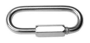 Карабин винтовой нерж. 4мм А4 (1 шт.)