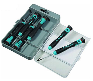 Набор отверток GROSS для точной механики, 6 шт