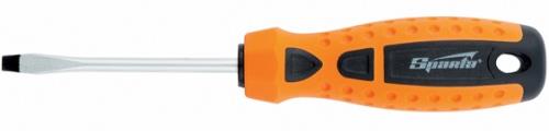 Отвертка SPARTA, двухкомп ручка, SL6х38мм