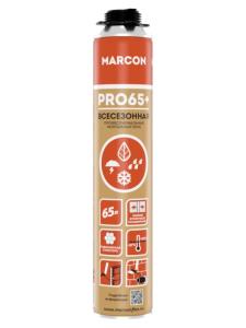 Пена монтажная MARCON 65+ PRO всесезонная, 750 мл (-10+35)