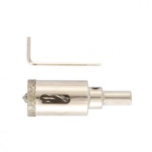 Сверло алмазное MATRIX по керамограниту, 25 х 67 мм, 3-гранный хвостовик