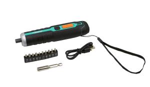 Отвертка аккум Sturm! CD3404U2, 3,7В,micro USB,подсветка,индикат напр,набор бит,без ЗУ