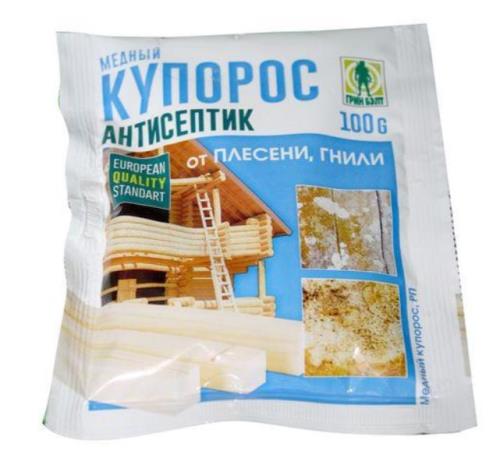 Медный купорос (от плесени и гнили) Грин Бэлт, 100 г.