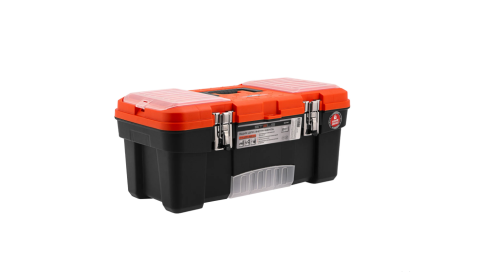 Ящик для инструмента Stels с мет. замками 22", 560х285x235 мм, пластик