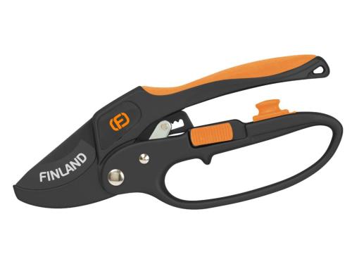 Секатор ЦИ Finland, контактный, храповый механ, d=2,4см, 20см