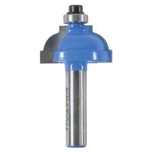 Фреза кромочная калевочная с подшипником Кратон Ø37,5х20,6 мм R11,1 мм, хв. 8 мм