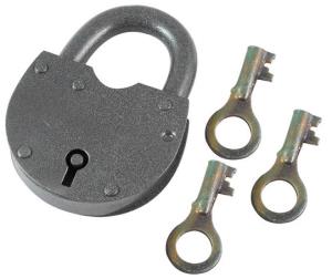 Замок ЗВС-2, навес, незамерз, 3кл, 100х70мм