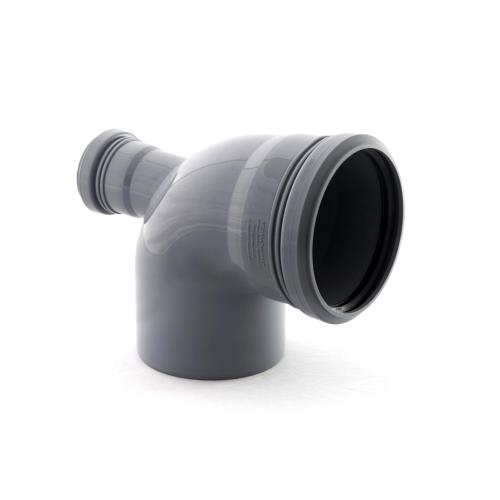 Отвод фронтальный с выходом в тыл PPR, внутр/к,  110/50х87°, РТП