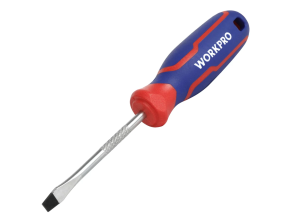 Отвертка WORKPRO шлицевая 8х150мм CR-V