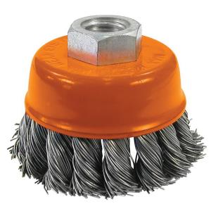 Щетка для УШМ чашечная усиленная Кратон O65 мм M14