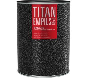 Грунт-эмаль Ореол Титан по ржавчине,молотковая,алкидно-стирольная,коричневая 0,8кг