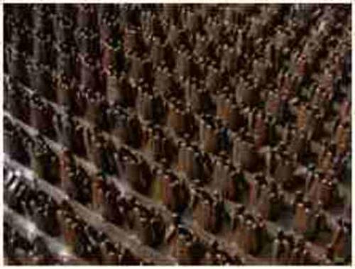 Покрытие щетинистое Альфа-стиль137 темный шоколад  шир.0,9м