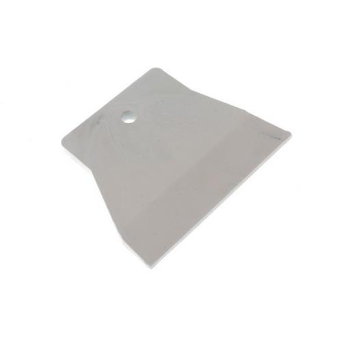 Шпатель резиновый, белый, 80мм