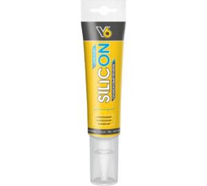 Герметик сил V6 санитарный,белый 80мл
