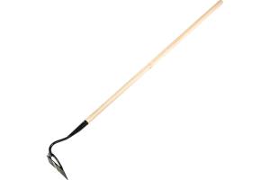 Мотыга прямая Сибртех стальная, дер. черенок 190х60х1430 мм.