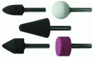 Набор бор-фрез РемоКолор/Hobbi, абразивные, для дрели, 5шт