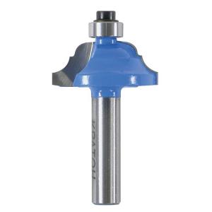 Фреза кромочная калевочная с подшипником Кратон Ø24,9х15,9 мм R4,0 мм, хв. 8 мм