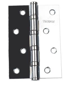 Петля TRODOS, универ, 100х70х2,5мм, б/к, хром, 2 шт.