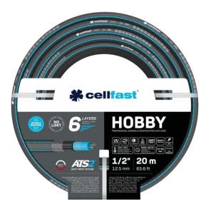 Шланг Cellfast  HOBBY ATS2 поливочный, армир, шестислойный, 1/2" 20 м