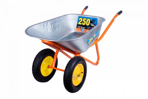 Тачка строительная усиленная Кратон WB-250DN