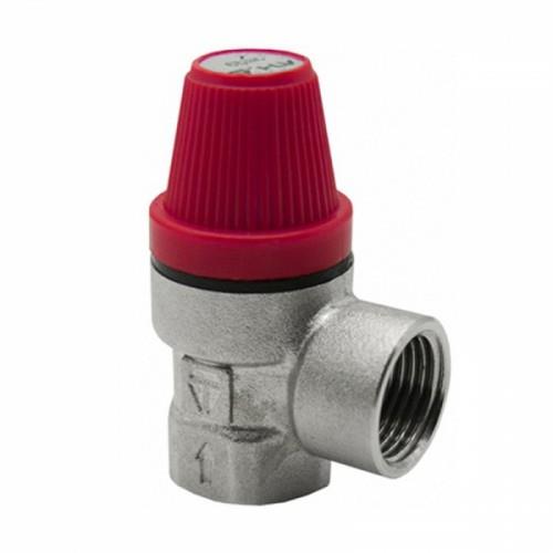 Клапан предохранительный 1/2" г/г 1,5 бара (ник.), HLV