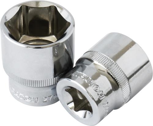 Головка торцевая Кратон 12-гранная 1/2" 19 мм