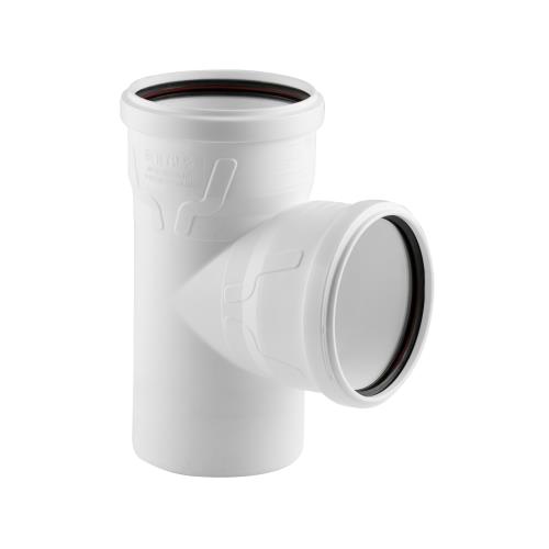 Тройник ELITE МК МПП 50/50х87°, белый, РТП