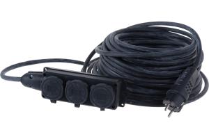 Удлинитель Союз силовой 481S-4202 3 гнезда 20 м 3700 Вт з/к КГ IP-44
