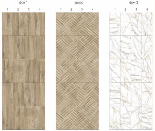 Панель ПВХ пластик Discovery цифровая печать Дуб натуральный. Фон2. Матовый лак 2700х250х7мм