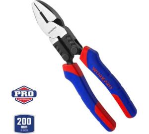 Пассатижи WORKPRO с резцом  силовые  200мм