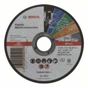 Диск отрезной BOSCH MULTICONSTRUCT, 125x1мм