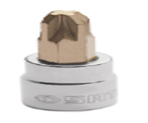 Головка торцевая Sata 1/4" со вставкой PZ #3, S21403