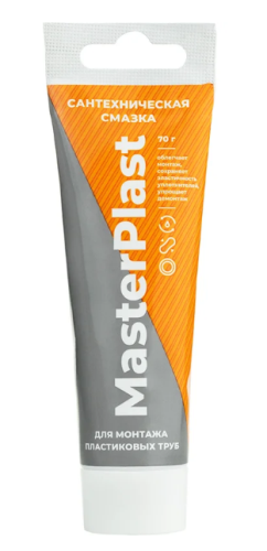 Смазка для канализационных труб MasterPlast, туба, 70г