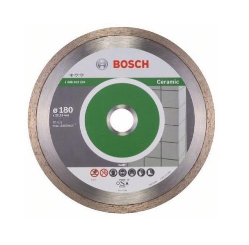 Диск алмазный BOSCH, 180x22,2х1,6мм, высота Standard for Ceramic, (керамика, гранит, черепица)