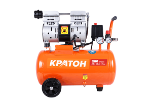 Компрессор с прямой передачей безмасляный Кратон AC-260-24-OFHS