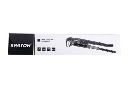Ключ трубный рычажный Кратон тип "L'' № 2, 400 мм