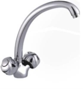 Смеситель для кухни ЭКОНОМ 406, двухвентильный, шпилька