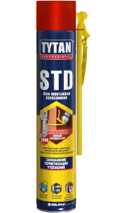 Пена монтажная TYTAN Professional STD ЭРГО  всесезонная,бытовая  750 мл