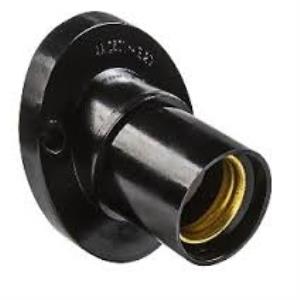 Патрон Е27 карболитовый настенный Ф П-02 IN HOME