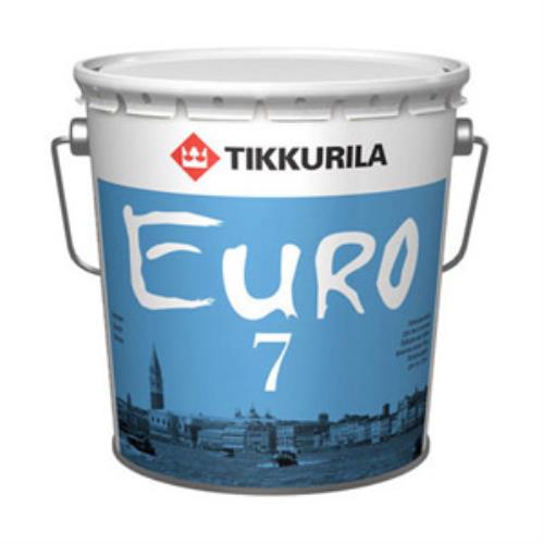 Краска ВД TIKKURILA ЕВРО-7,мат, база под колеровку, С 0,9л