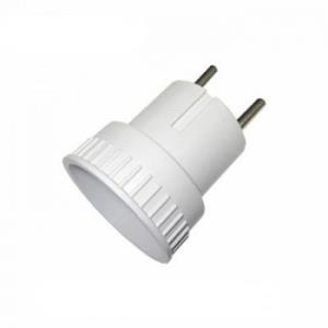 Адаптер Универсал А109 6А 250В переходник бел без заземл