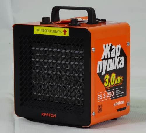 Пушка тепловая электрическая Кратон Жар-пушка ЕS 3-250