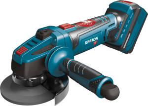 Машина шлифовальная аккумуляторная КРАТОН AG18DC-125-OFA SET (АКБ 4,0А•ч; ЗУ)