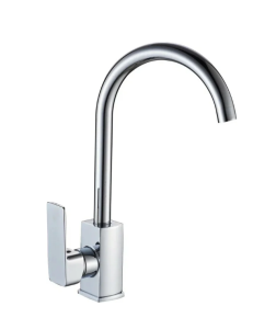 Смеситель GOTA ROCIO G012310 Vigo д/кухни с высоким изливом, креп. гайка, латунный сердечник