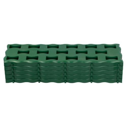 Дорожка садовая, пластик, зеленая, 300х20х2,5см, 5шт/уп.